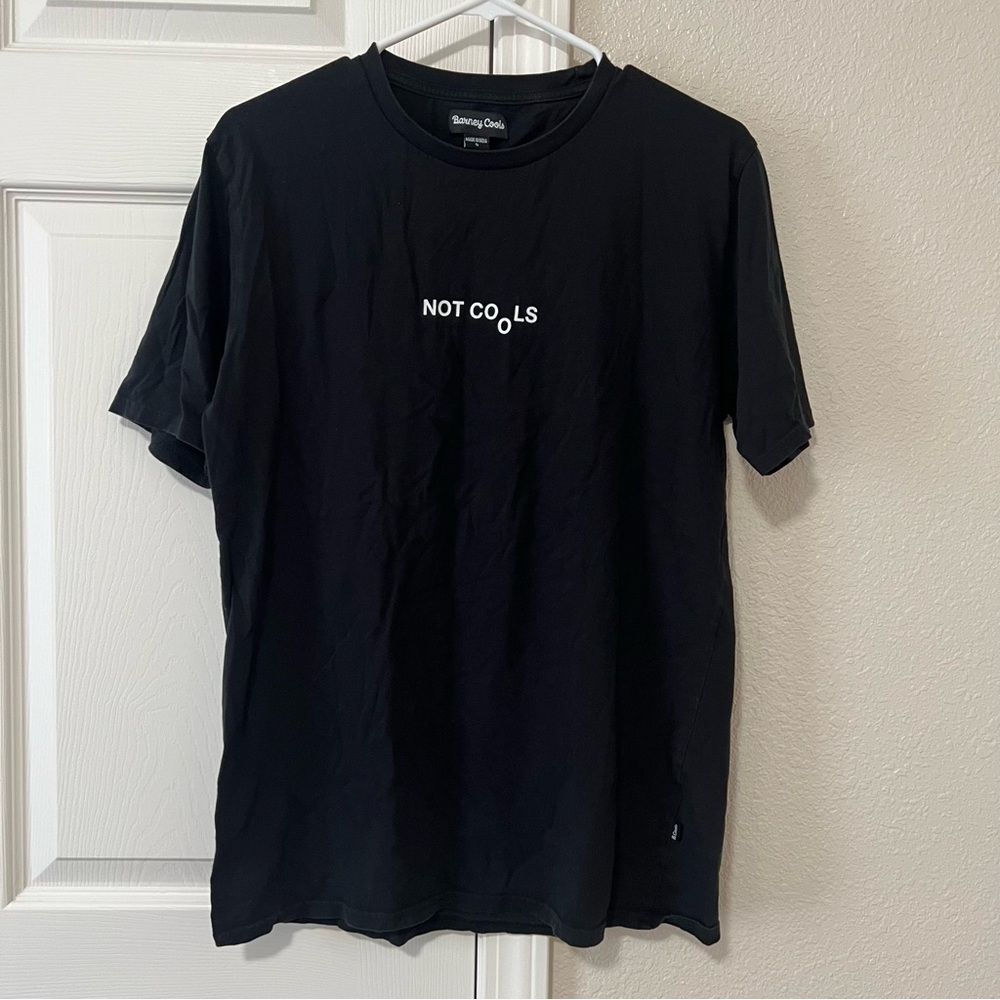 Barney Cools - Not Cools Black Short Sleeve Tee - Small
